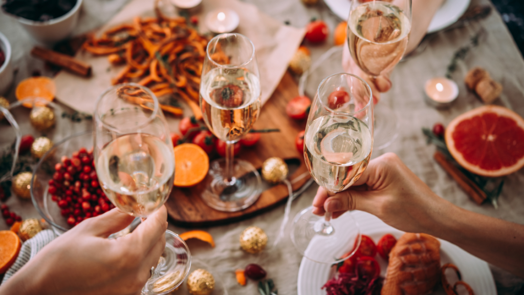Wine and food pairings for the festive season.