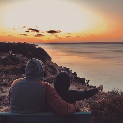 Baudin Beach Sunset