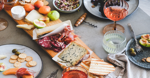 The Rose with a Charcuterie Platter
