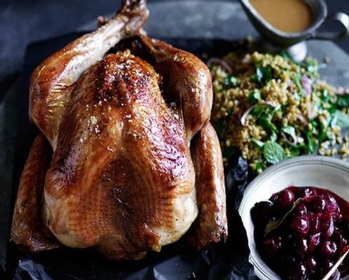 Christmas Turkey with Bark Hut Road Shiraz/Cabernet Franc