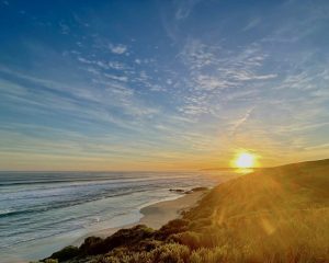 Sunset over Mouth Flat, Kangaroo Island