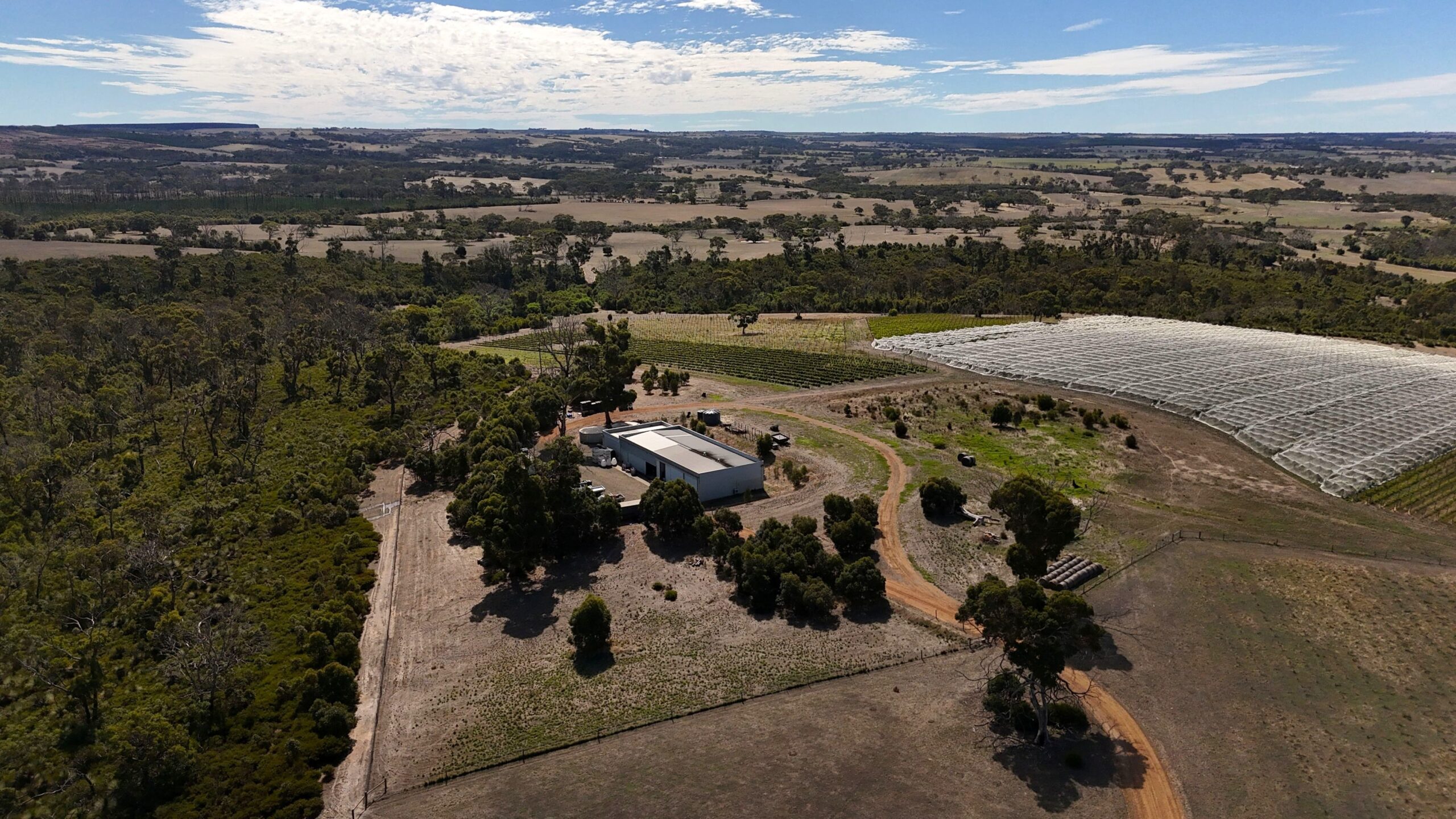 The Islander Estate Vineyards Kangaroo Island estate